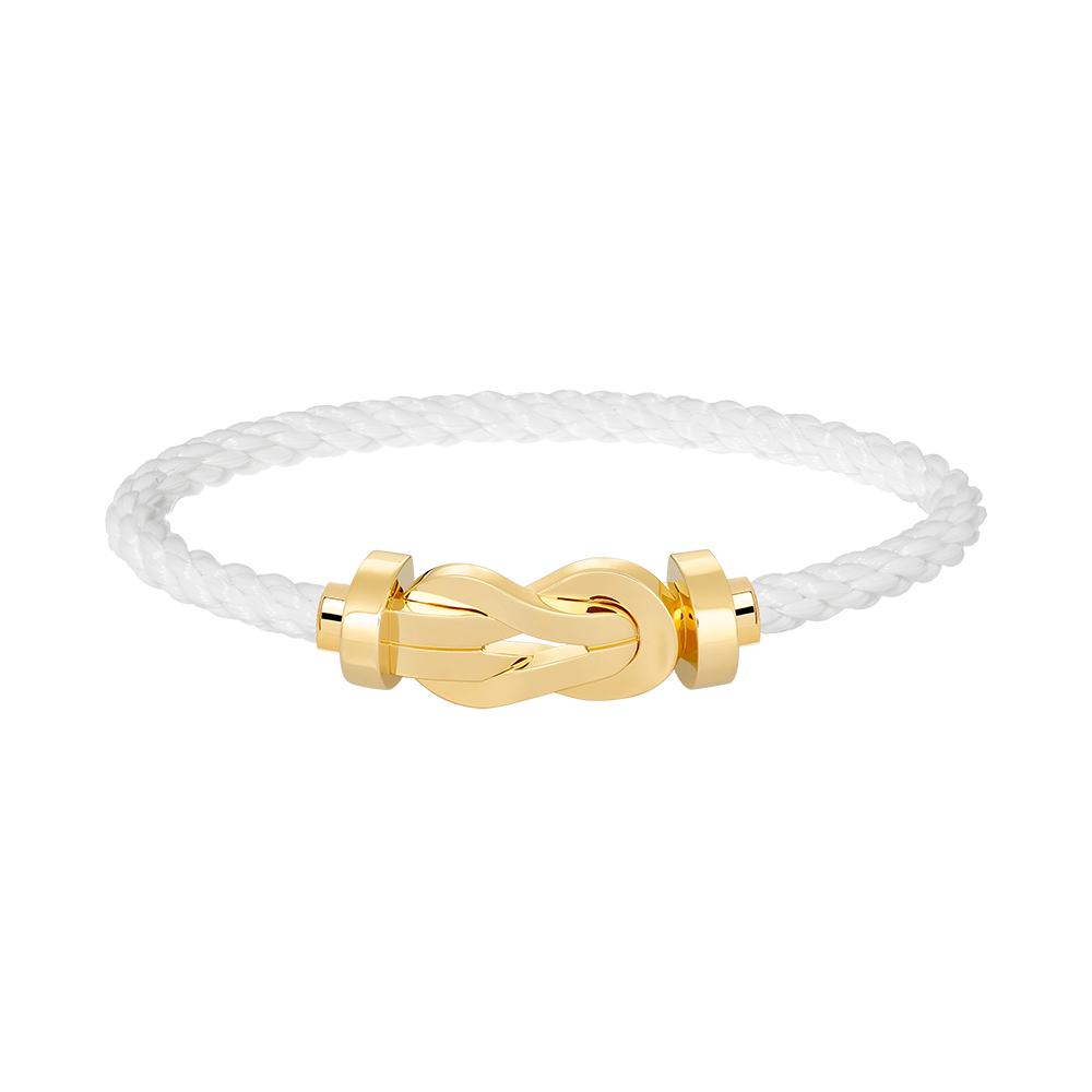 [Charm Aries Jewelry]CHANCE LARGE 8 FIGURE BUCKLE NO DIAMOND BRACELET GOLD