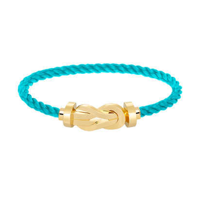 [Charm Aries Jewelry]CHANCE LARGE 8 FIGURE BUCKLE NO DIAMOND BRACELET GOLD