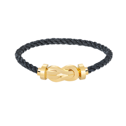[Charm Aries Jewelry]CHANCE LARGE 8 FIGURE BUCKLE NO DIAMOND BRACELET GOLD