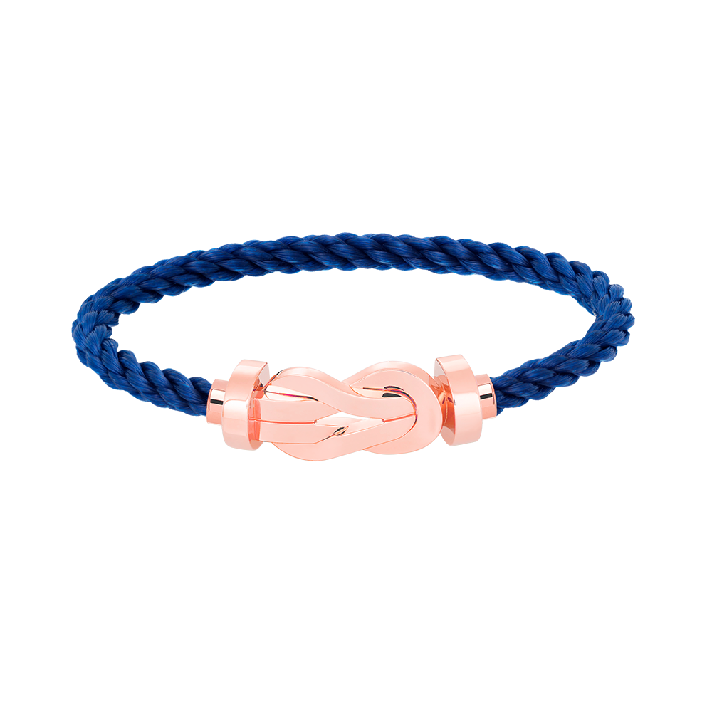 [Charm Aries Jewelry]CHANCE LARGE 8 FIGURE BUCKLE NO DIAMOND BRACELET ROSE GOLD