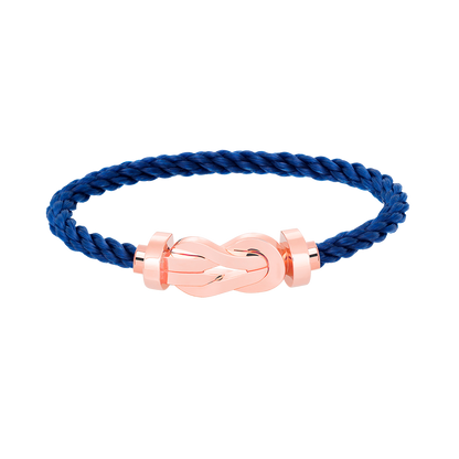 [Charm Aries Jewelry]CHANCE LARGE 8 FIGURE BUCKLE NO DIAMOND BRACELET ROSE GOLD