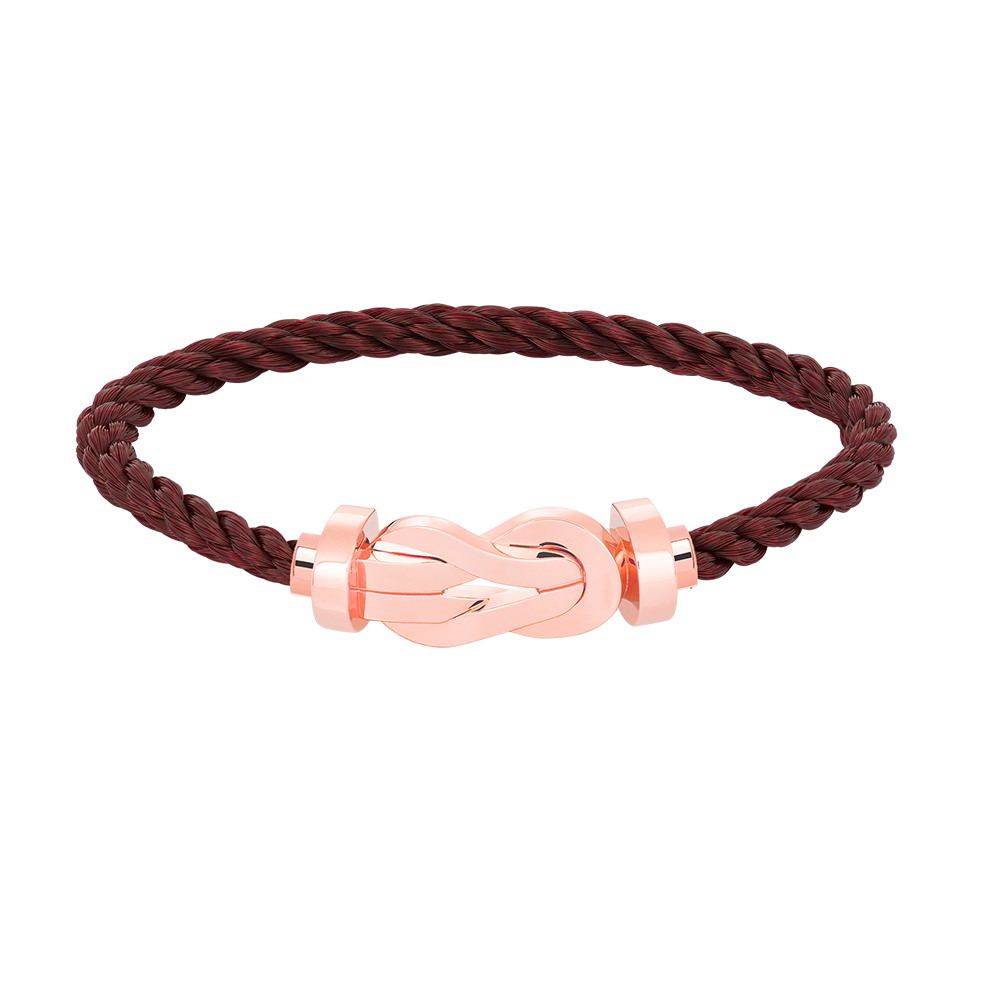 [Charm Aries Jewelry]CHANCE LARGE 8 FIGURE BUCKLE NO DIAMOND BRACELET ROSE GOLD