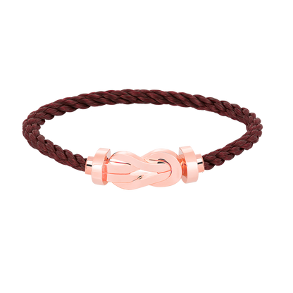 [Charm Aries Jewelry]CHANCE LARGE 8 FIGURE BUCKLE NO DIAMOND BRACELET ROSE GOLD