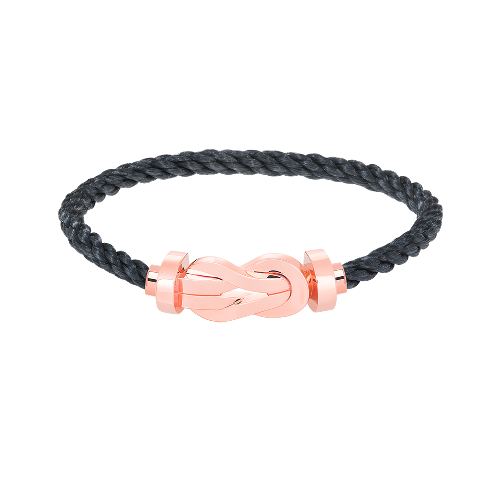 [Charm Aries Jewelry]CHANCE LARGE 8 FIGURE BUCKLE NO DIAMOND BRACELET ROSE GOLD