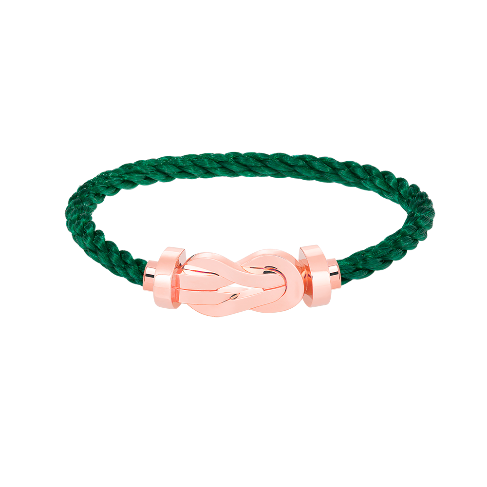 [Charm Aries Jewelry]CHANCE LARGE 8 FIGURE BUCKLE NO DIAMOND BRACELET ROSE GOLD