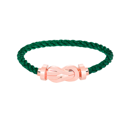 [Charm Aries Jewelry]CHANCE LARGE 8 FIGURE BUCKLE NO DIAMOND BRACELET ROSE GOLD