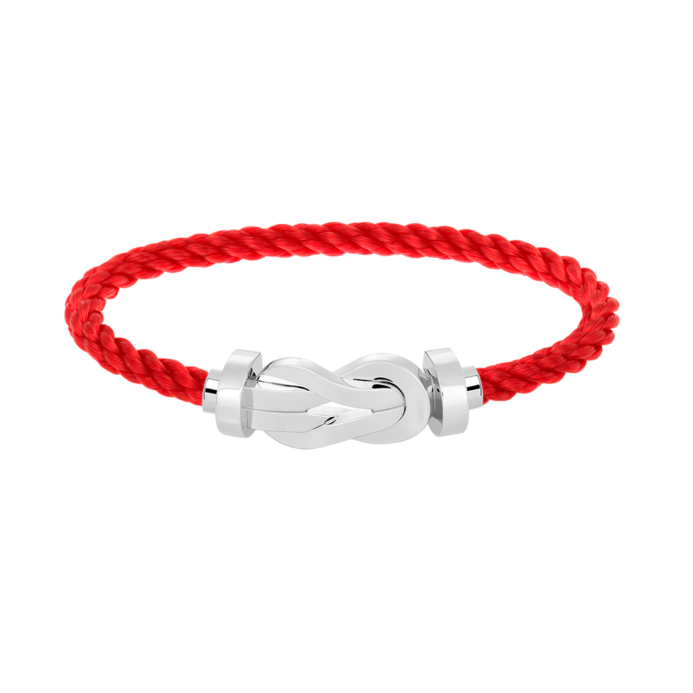 [Charm Aries Jewelry]CHANCE LARGE 8 FIGURE BUCKLE NO DIAMOND BRACELET SILVER