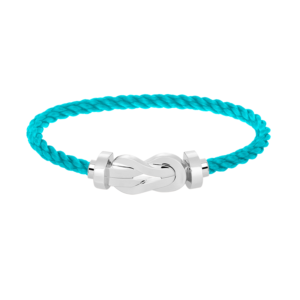 [Charm Aries Jewelry]CHANCE LARGE 8 FIGURE BUCKLE NO DIAMOND BRACELET SILVER