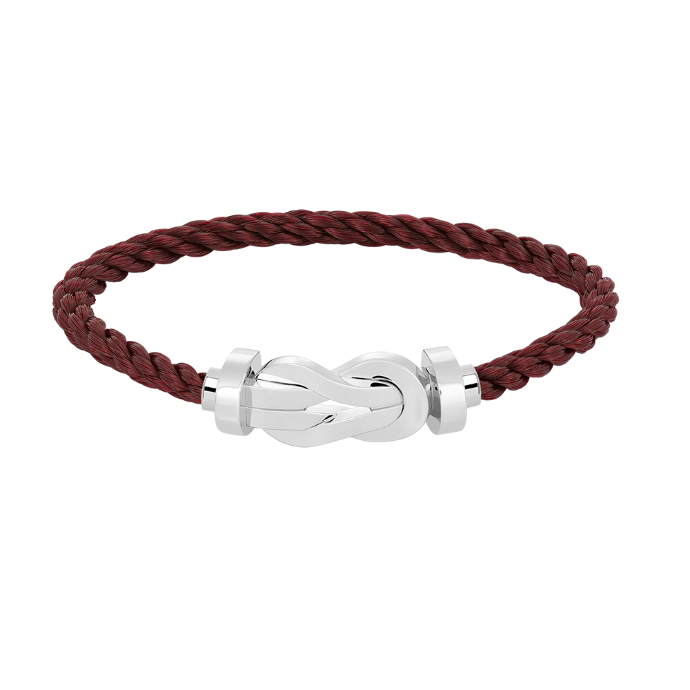 [Charm Aries Jewelry]CHANCE LARGE 8 FIGURE BUCKLE NO DIAMOND BRACELET SILVER