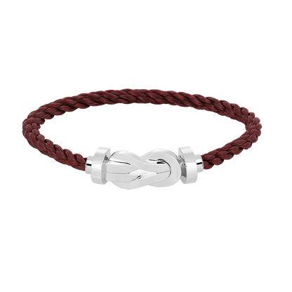 [Charm Aries Jewelry]CHANCE LARGE 8 FIGURE BUCKLE NO DIAMOND BRACELET SILVER