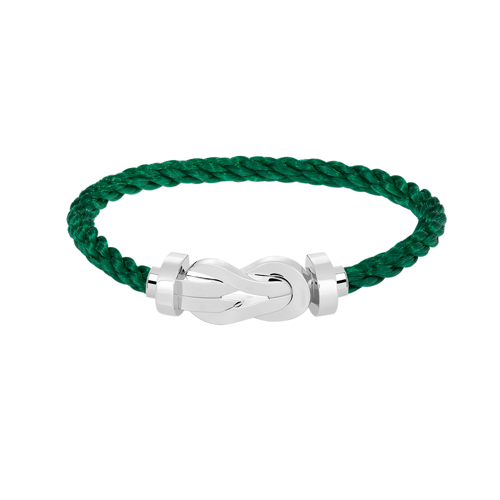 [Charm Aries Jewelry]CHANCE LARGE 8 FIGURE BUCKLE NO DIAMOND BRACELET SILVER