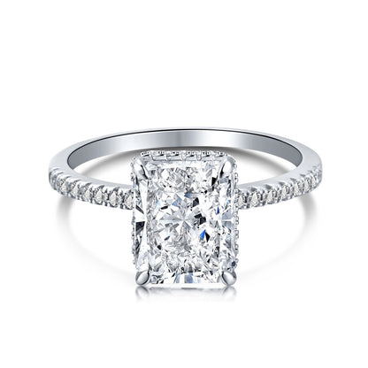 [Charm Aries Jewelry]4.0 Carat Luxurious Engagement Ring