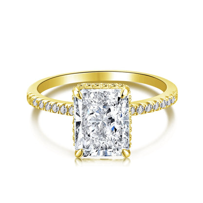 [Charm Aries Jewelry]4.0 Carat Luxurious Engagement Ring