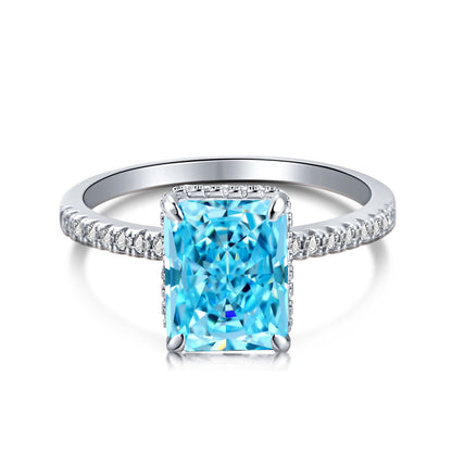 [Charm Aries Jewelry]4.0 Carat Luxurious Engagement Ring