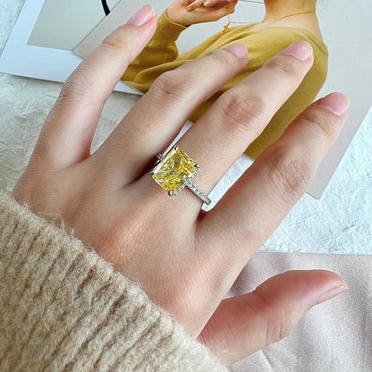 [Charm Aries Jewelry]4.0 Carat Luxurious Engagement Ring