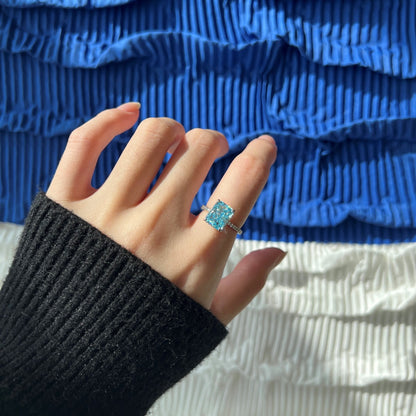 [Charm Aries Jewelry]4.0 Carat Luxurious Engagement Ring