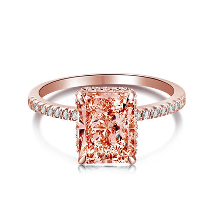 [Charm Aries Jewelry]4.0 Carat Luxurious Engagement Ring
