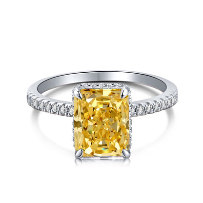 [Charm Aries Jewelry]4.0 Carat Luxurious Engagement Ring