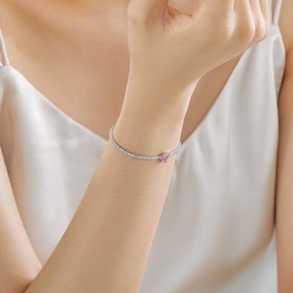 [Charm Aries Jewelry]0.75 Carat Exquisite Oval Cut Daily Bracelet