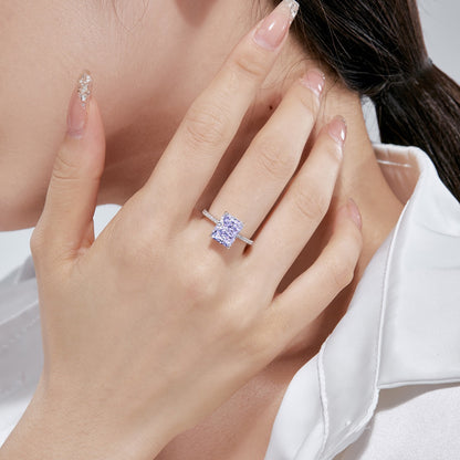 [Charm Aries Jewelry]4.0 Carat Luxurious Engagement Ring