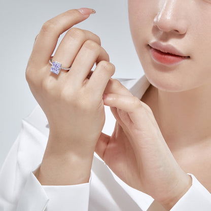 [Charm Aries Jewelry]4.0 Carat Luxurious Engagement Ring