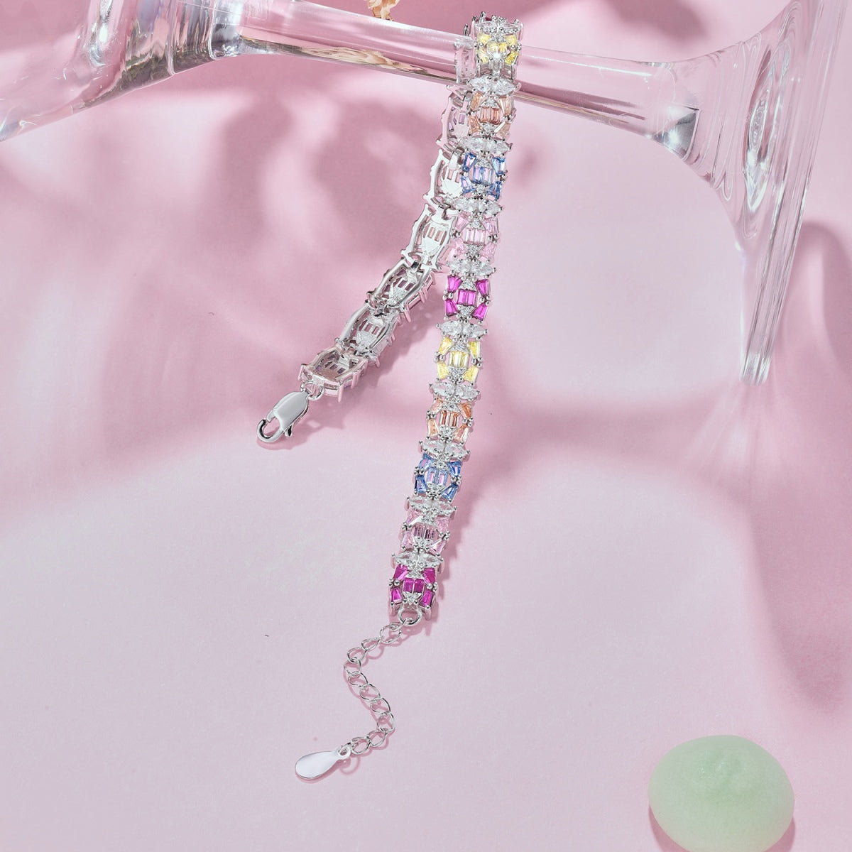 [Charm Aries Jewelry]Delicate Colorful Multi Cut Party Bracelet