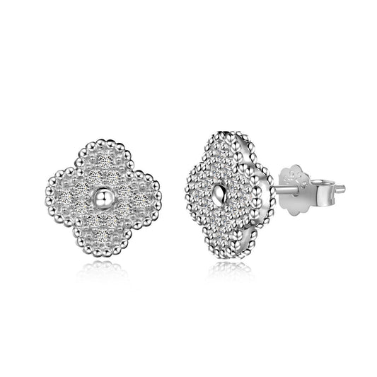 [Charm Aries Jewelry]Four Leaf Clover Fashion Earrings