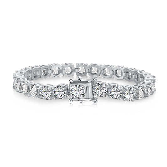 [Charm Aries Jewelry]0.75 Carat Dazzling Round Cut Wedding Bracelet