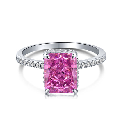 [Charm Aries Jewelry]4.0 Carat Luxurious Engagement Ring