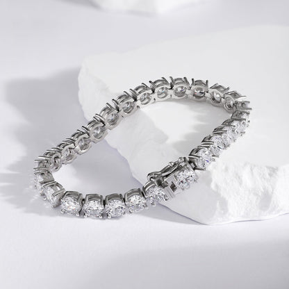 [Charm Aries Jewelry]0.75 Carat Dazzling Round Cut Wedding Bracelet
