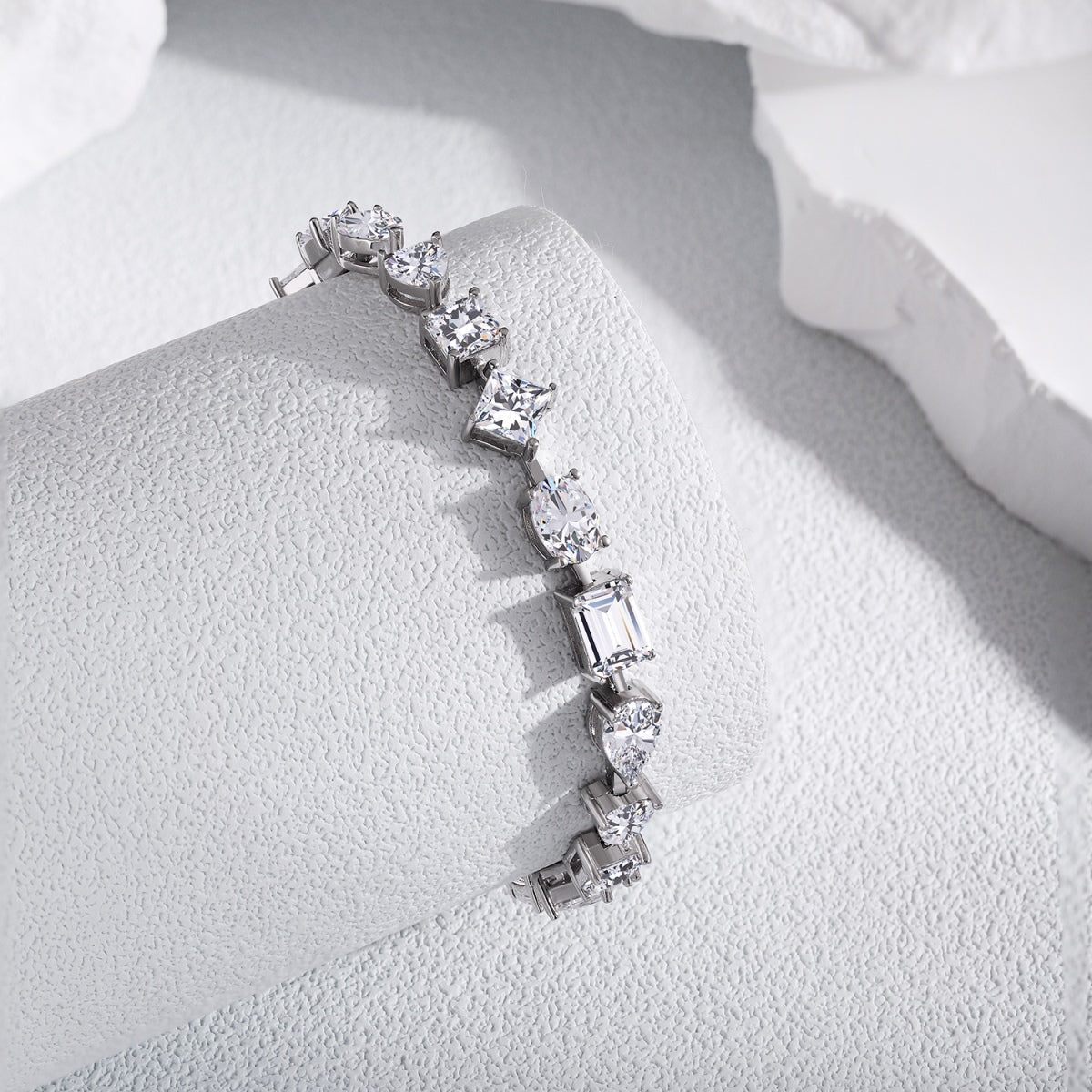 [Charm Aries Jewelry]Unique Exquisite Multi Cut Daily Bracelet