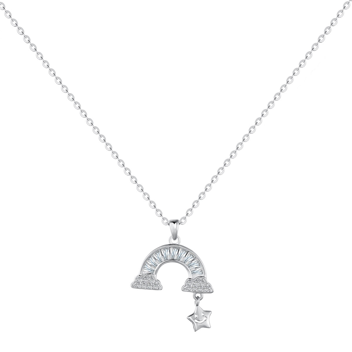 [Charm Aries Jewelry]Unique Rainbow Star Necklace
