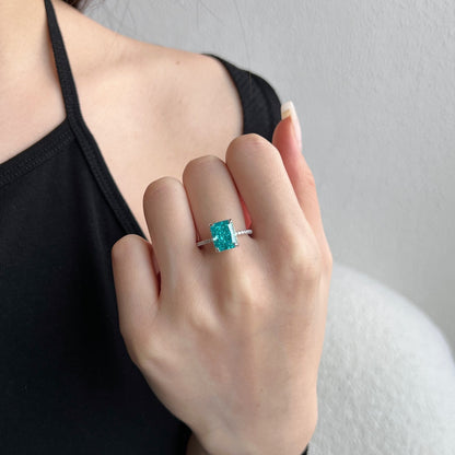 [Charm Aries Jewelry]4.0 Carat Luxurious Engagement Ring