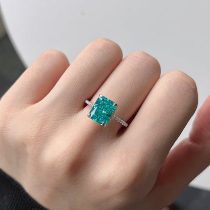 [Charm Aries Jewelry]4.0 Carat Luxurious Engagement Ring