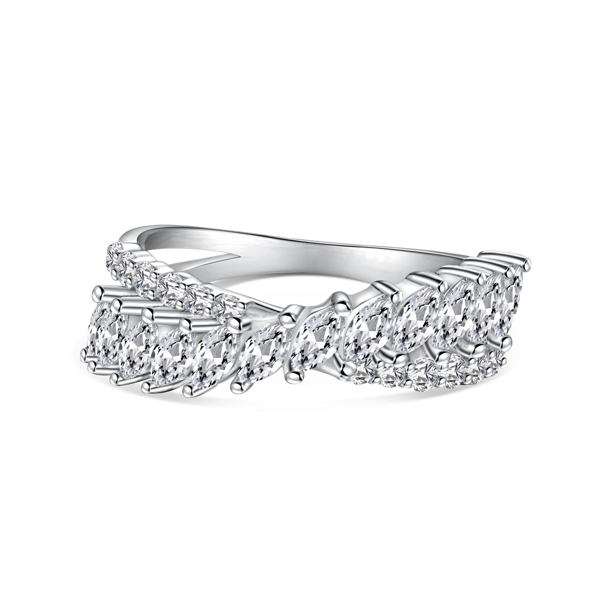 [Charm Aries Jewelry]Unique Colorful Marquise Cut Daily Ring