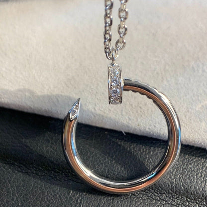 [Charm Aries Jewelry]JUSTE NECKLACE SILVER