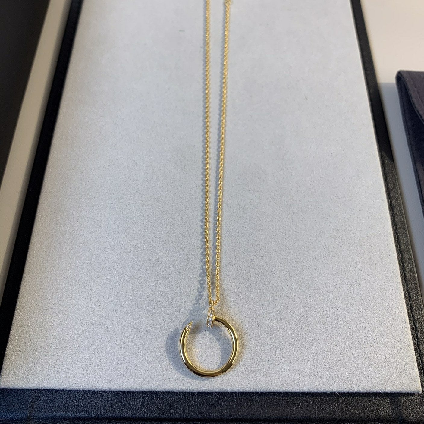 [Charm Aries Jewelry]JUSTE NECKLACE GOLD
