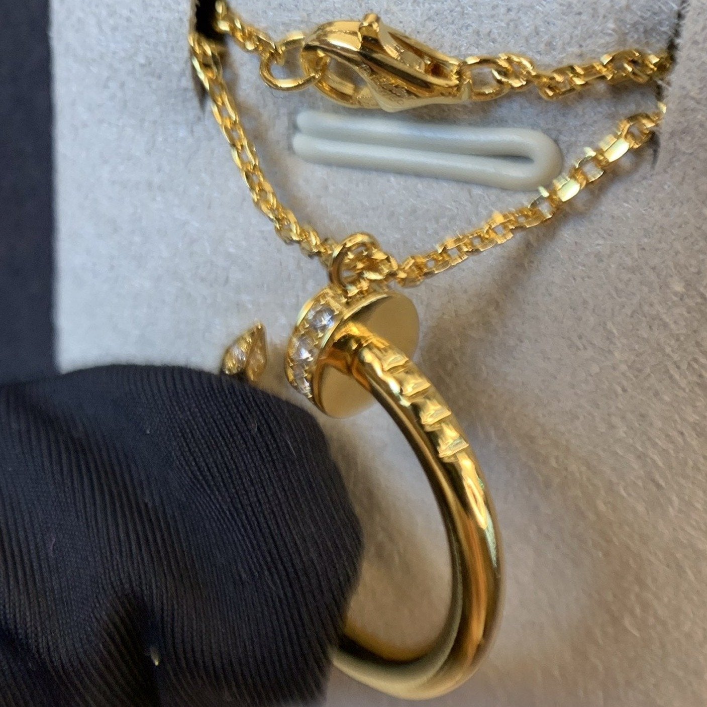 [Charm Aries Jewelry]JUSTE NECKLACE GOLD