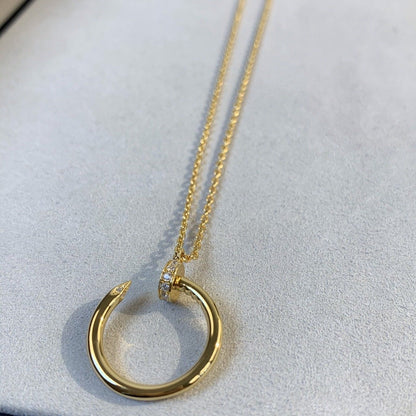 [Charm Aries Jewelry]JUSTE NECKLACE GOLD