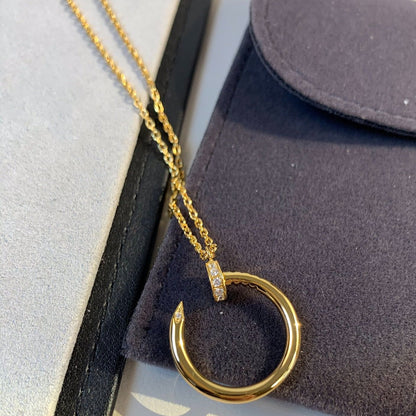 [Charm Aries Jewelry]JUSTE NECKLACE GOLD