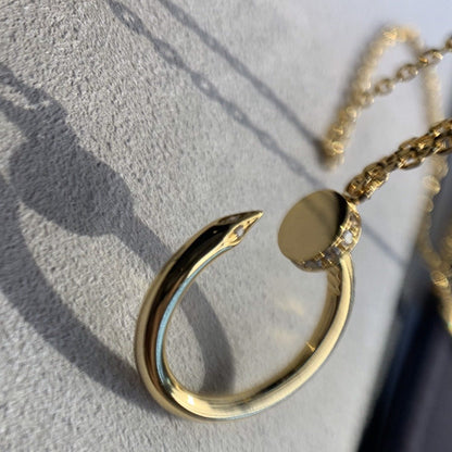 [Charm Aries Jewelry]JUSTE NECKLACE GOLD
