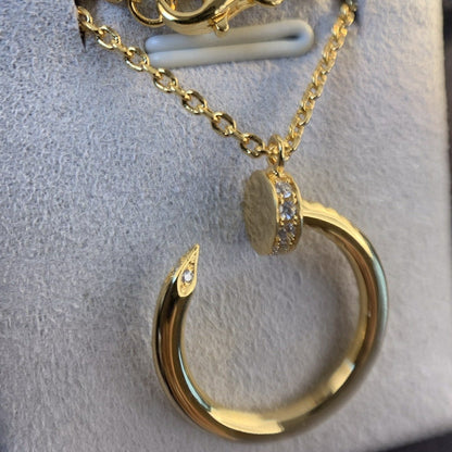 [Charm Aries Jewelry]JUSTE NECKLACE GOLD