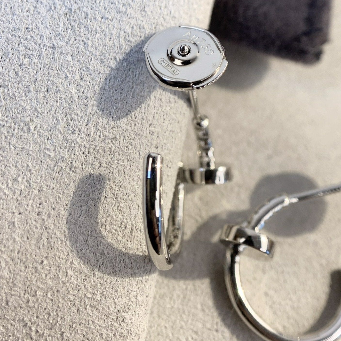 [Charm Aries Jewelry]JUSTE EARRINGS SILVER