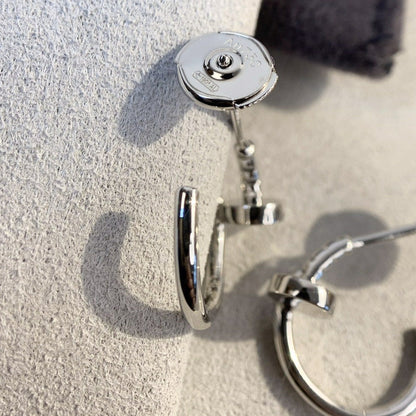 [Charm Aries Jewelry]JUSTE EARRINGS SILVER