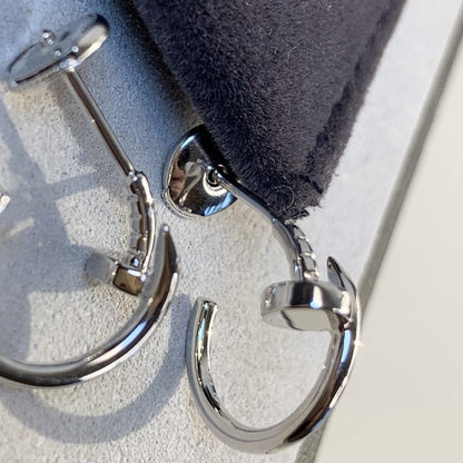 [Charm Aries Jewelry]JUSTE EARRINGS SILVER