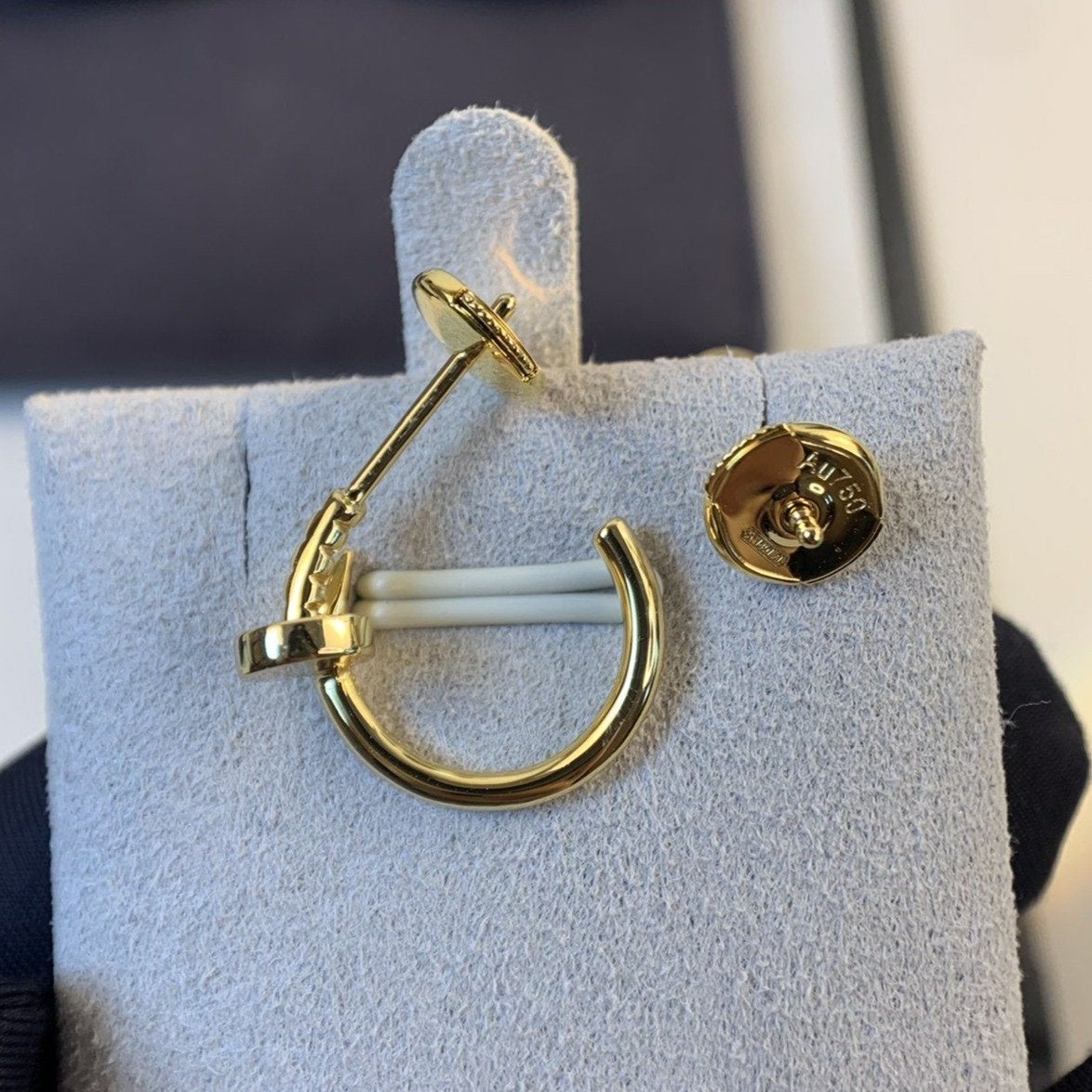 [Charm Aries Jewelry]JUSTE EARRINGS GOLD