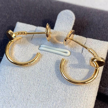 [Charm Aries Jewelry]JUSTE EARRINGS PINK GOLD