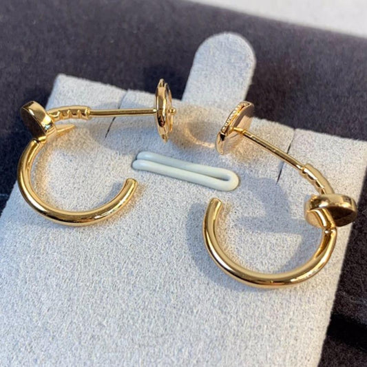 [Charm Aries Jewelry]JUSTE EARRINGS PINK GOLD
