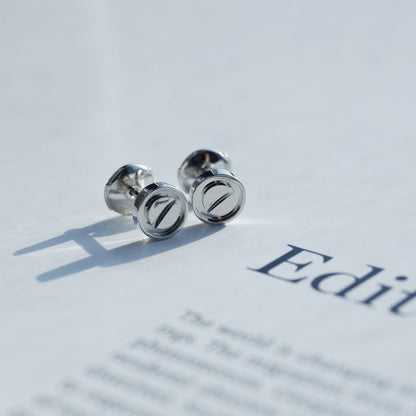 [Charm Aries Jewelry]LOVE EARRINGS SILVER 10MM