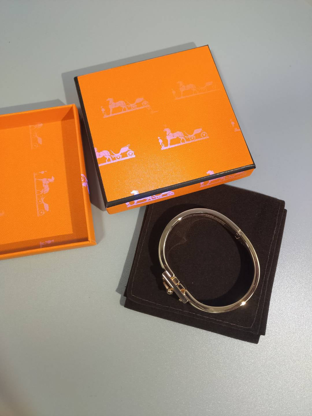 [Charm Aries Jewelry]H ORANGE BRACELET
